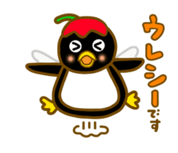 Tulip penguin sticker #9044208