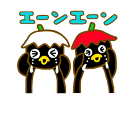 Tulip penguin sticker #9044211