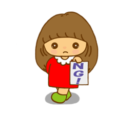Mina-chan sticker #9044234