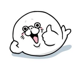 Energetic seal sticker sticker #9044538