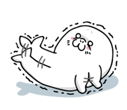 Energetic seal sticker sticker #9044539