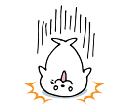 Energetic seal sticker sticker #9044540