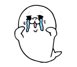 Energetic seal sticker sticker #9044541