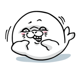 Energetic seal sticker sticker #9044542