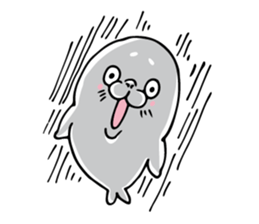 Energetic seal sticker sticker #9044543