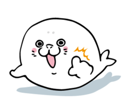 Energetic seal sticker sticker #9044562