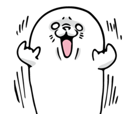 Energetic seal sticker sticker #9044563