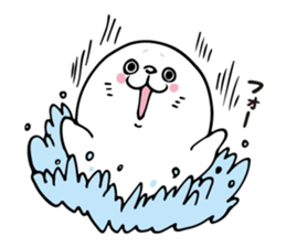 Energetic seal sticker sticker #9044565