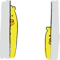 twins birds sticker #9045434