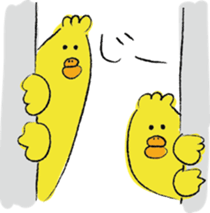 twins birds sticker #9045435