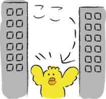 twins birds sticker #9045436