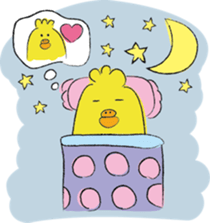twins birds sticker #9045443