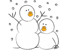 twins birds sticker #9045451