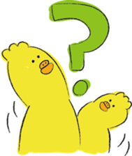 twins birds sticker #9045455