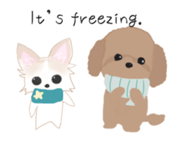 Sora and Riku 3 English version sticker #9045576