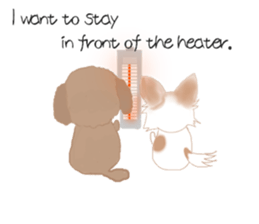 Sora and Riku 3 English version sticker #9045578