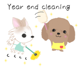 Sora and Riku 3 English version sticker #9045590