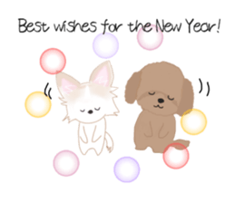 Sora and Riku 3 English version sticker #9045592