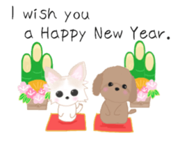 Sora and Riku 3 English version sticker #9045595