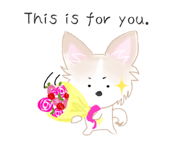 Sora and Riku 3 English version sticker #9045604