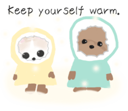 Sora and Riku 3 English version sticker #9045607