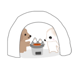 Sora and Riku 3 English version sticker #9045608