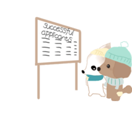 Sora and Riku 3 English version sticker #9045611