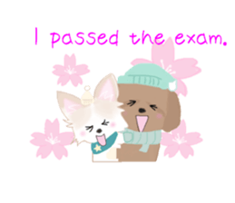 Sora and Riku 3 English version sticker #9045612