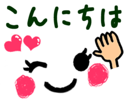 Simple and easy to use emoticons sticker #9045924