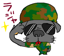 we love pug sticker #9046029