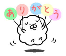 Chococo's Yuru Usagi With Mofu Inu sticker #9046236