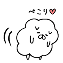 Chococo's Yuru Usagi With Mofu Inu sticker #9046237
