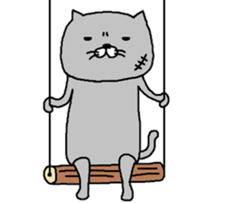 nekooyabun sticker #9046358