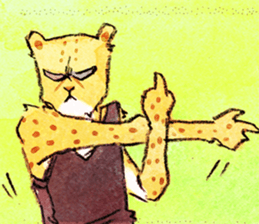 white bird"KOTORI-chan" Cartoon Sticker sticker #9046781