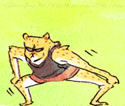 white bird"KOTORI-chan" Cartoon Sticker sticker #9046782