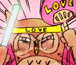 white bird"KOTORI-chan" Cartoon Sticker sticker #9046807