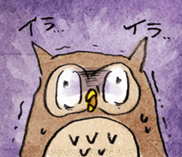 white bird"KOTORI-chan" Cartoon Sticker sticker #9046810