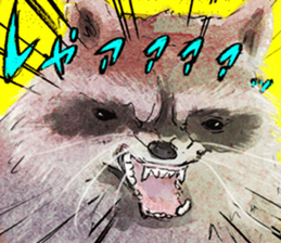 white bird"KOTORI-chan" Cartoon Sticker sticker #9046812