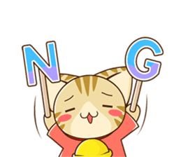 SUZU-NYAN daily sticker sticker #9046966
