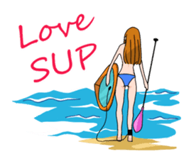 Stand Up Paddle(SUP)Life 1 sticker #9047096