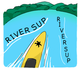 Stand Up Paddle(SUP)Life 1 sticker #9047111