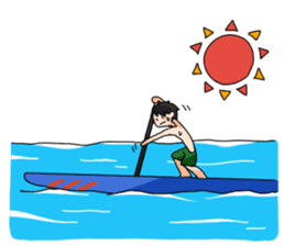 Stand Up Paddle(SUP)Life 1 sticker #9047112