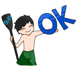 Stand Up Paddle(SUP)Life 1 sticker #9047116