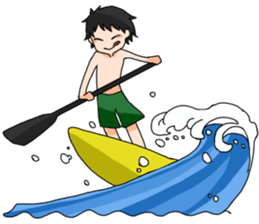 Stand Up Paddle(SUP)Life 1 sticker #9047125