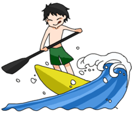 Stand Up Paddle(SUP)Life 1 sticker #9047125