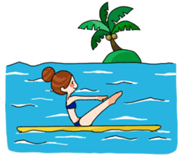 Stand Up Paddle(SUP)Life 1 sticker #9047126