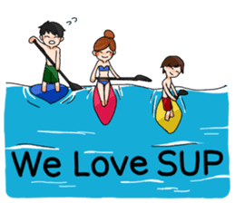 Stand Up Paddle(SUP)Life 1 sticker #9047128