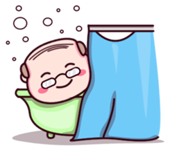 My Bald Boss sticker #9047514