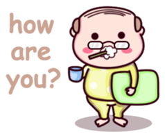 My Bald Boss sticker #9047522