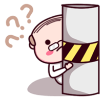 My Bald Boss sticker #9047524